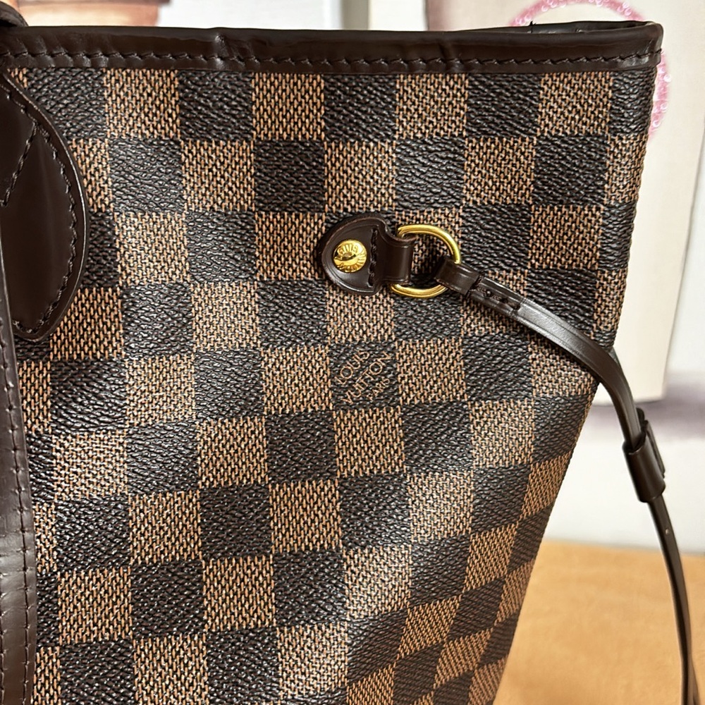 💃Authentic Louis Vuitton Damier Neverfull MM Shoulder Tote Bag - Picture 11 of 15